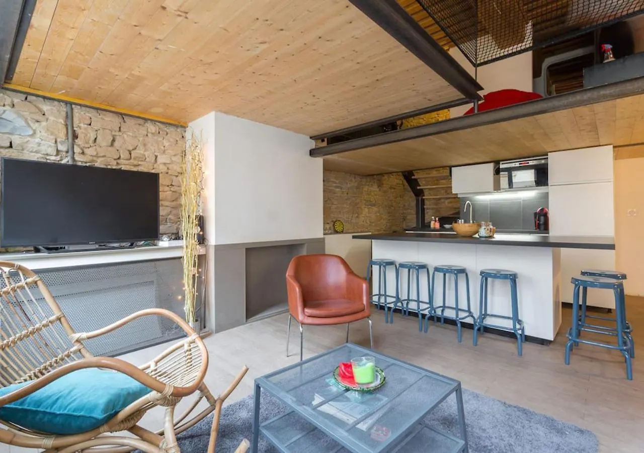 Apartamento Duplex Le Vorace Lyon Francia